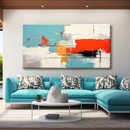 Abstrakte acrylgemälde - abstrakte,