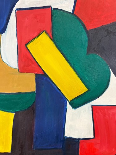 Modernes acrylgemälde - modernes,