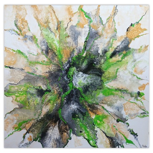 Abstraktes kunst gemälde - abstraktes,