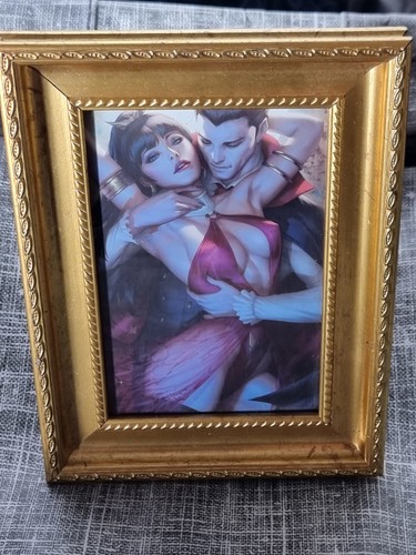 Waifu gerahmter druck anime - waifu,