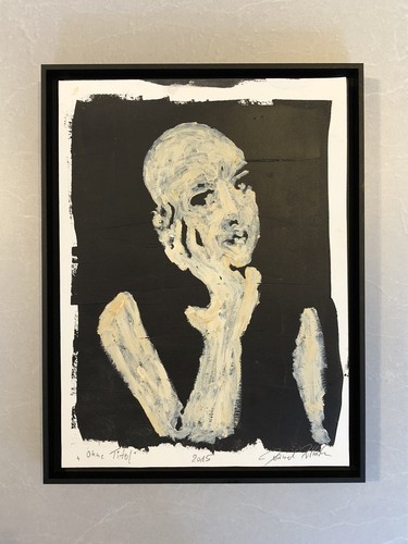 Original acryl ölbild - Ölbild, •