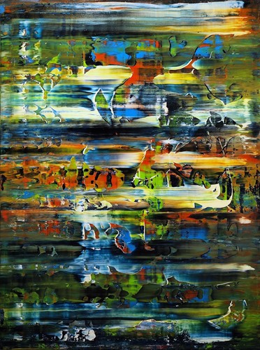Abstraktes bild 80cm - abstraktes, x