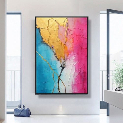 Abstrakte goldblatt pink - abstrakte,