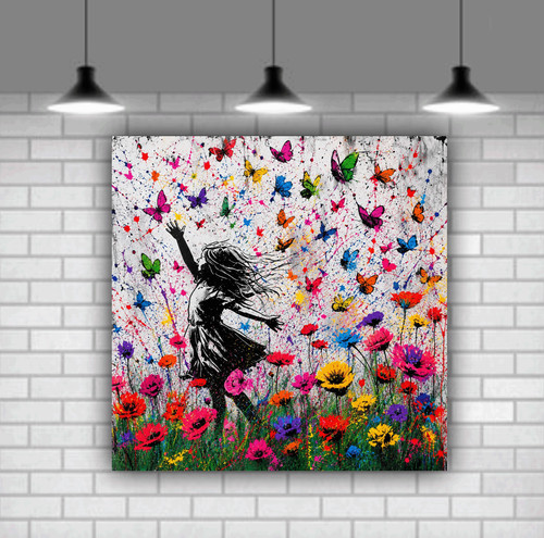 Banksy bunte blumen - banksy,