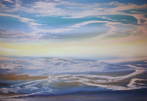 Abstrakte landschaft natur - landschaft,
