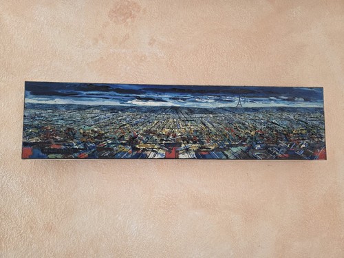 ölgemälde paris panorama - Ölgemälde,