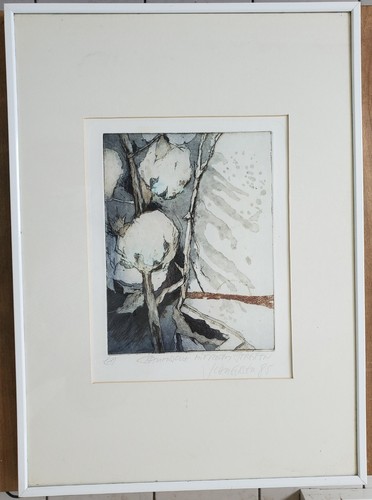 Aquarell modern bäume - modern,,