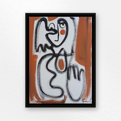 Original acrylic 30x40 modern - original,