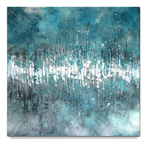 Silber abstrakt malerei - malerei, kunst