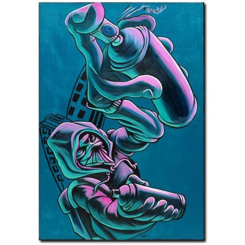 Acryl bild gemälde modern - acryl,