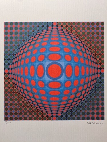 Victor vasarely signiert - signiert,