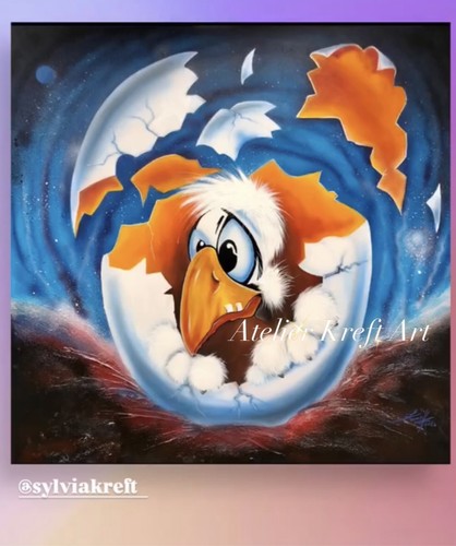 Original gemälde acryl pop - ,