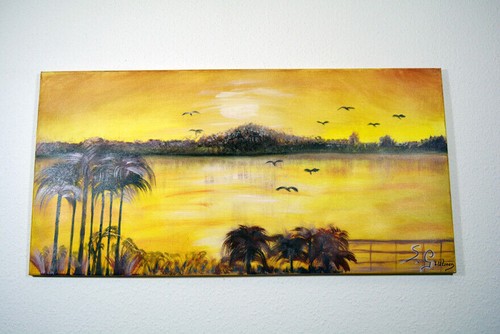 Moderne kunst acryl original - acryl,