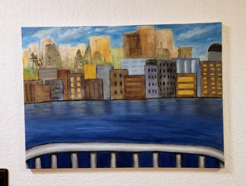 Original acryl bild - original,
