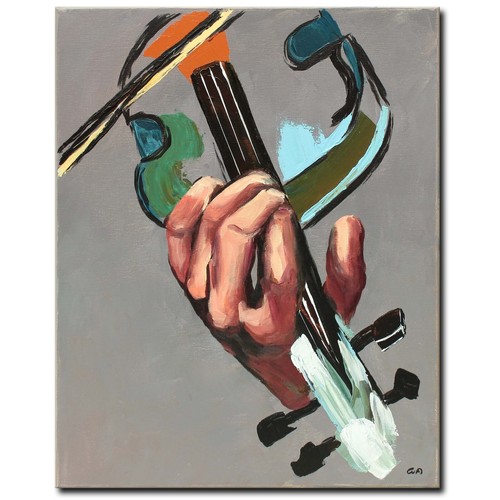 Acryl bild gemälde modern - gemälde,