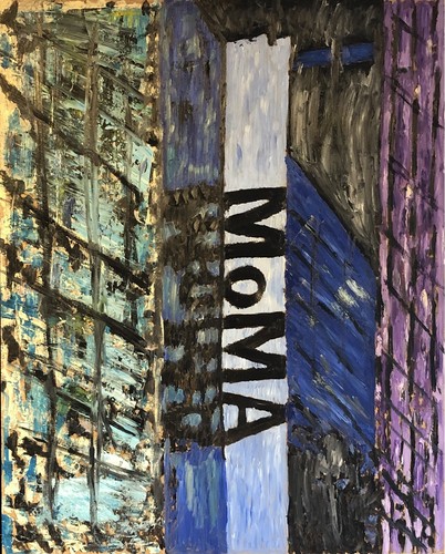 Original ölgemälde moma new - original,