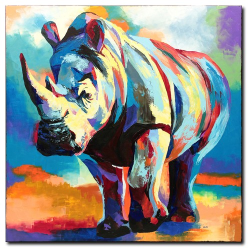 Acryl bild gemälde modern - acryl,