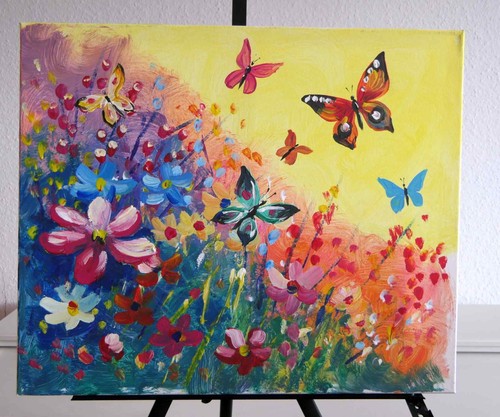 Original acryl gemälde - acryl,