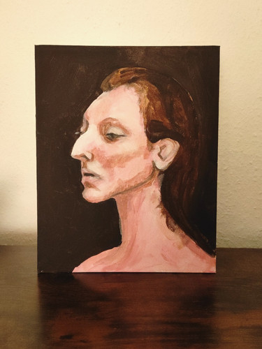 Unikat acryl auf leinwand - ,