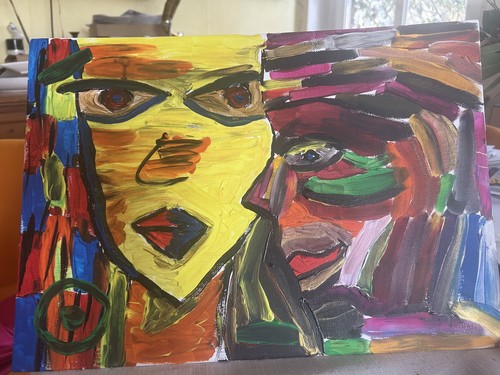 Abstraktes original - abstraktes,