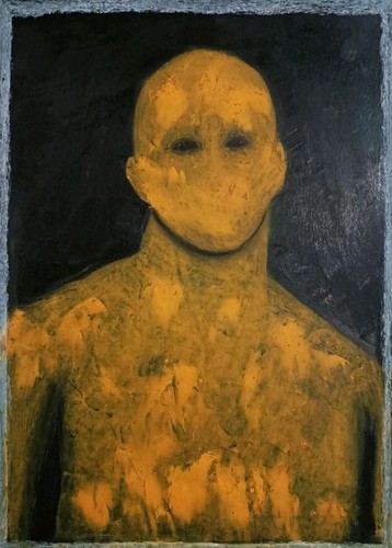 Portrait abstrakte moderne - -,