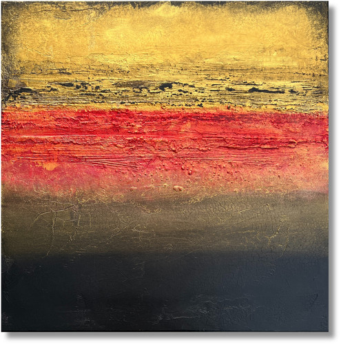 Franz abstraktes acrylbild - abstraktes,