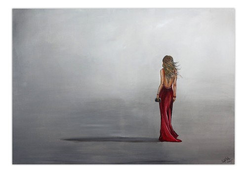 Elegantes frauen gemälde - elegantes,
