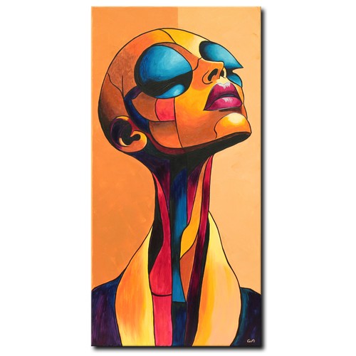 Acryl bild gemälde modern - gemälde,
