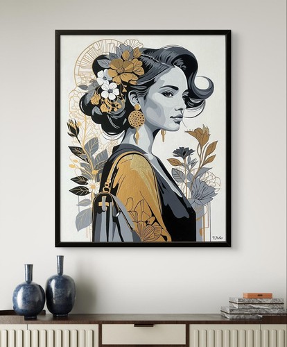 Gemälde acryl auf - acryl, leinwand