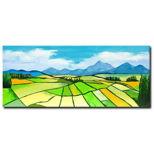 Acryl bild gemälde modern - acryl,