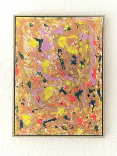 Acrylbild.Abstrakte