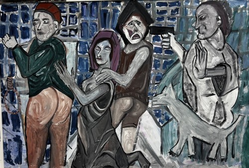 Original acrylgemälde - original,