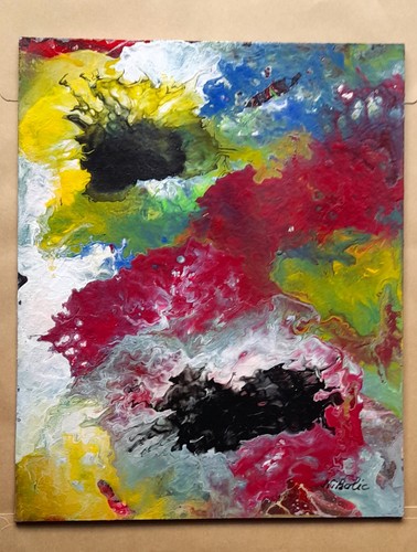Moderne kunst 25 cm - moderne, x