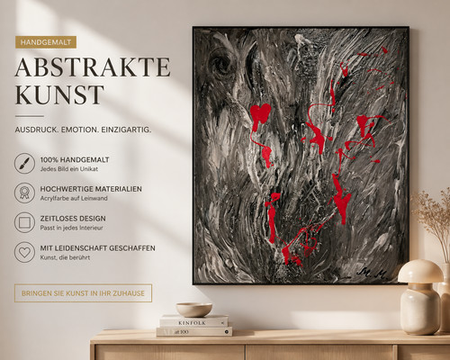 Abstraktes originalgemälde - abstraktes,