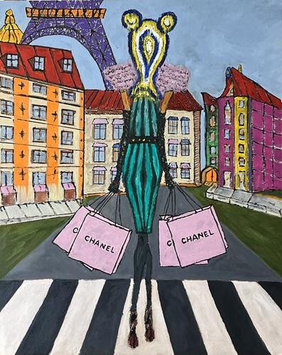 Original ölgemälde frau - original,