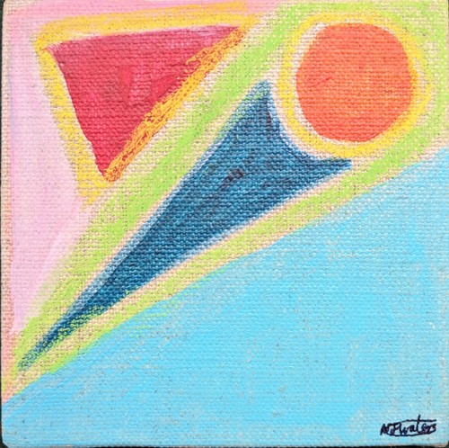 Ives abstraktes original - ives,