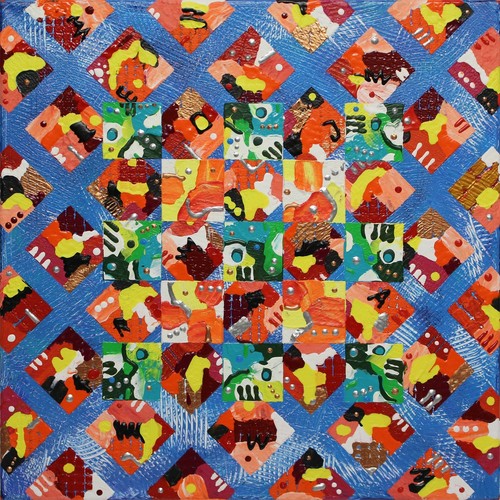 Majer acryl abstrakt - majer,