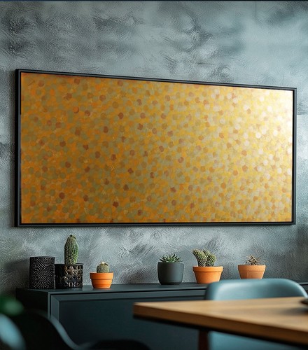 Original acrylgemälde gold - original,