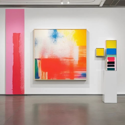 Bunt abstrakt expressionismus - bunt,