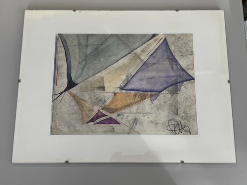 Modernes gemälde gouache - modernes,