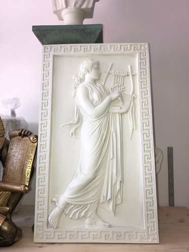 Wandrelief 74x43cm mäander - 3d,