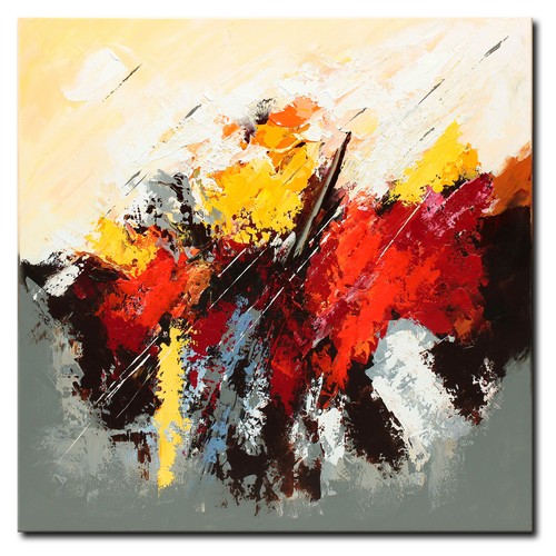 Acryl bild gemälde - gemälde, abstrakt